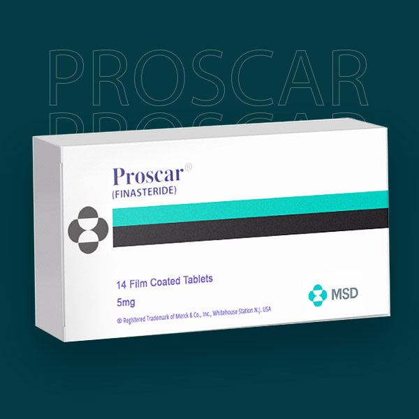 Proscar (Finasterid) Packung vorderansicht